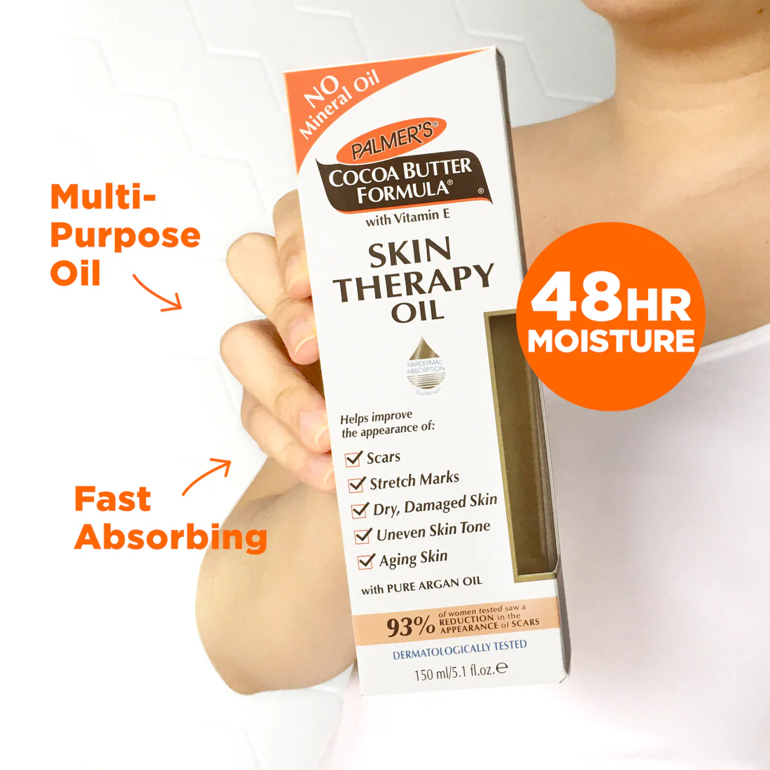 Palmers Cocoa Butter Skin Therapy Oil | Scar & Stretch Mark Care Oil - Image 12