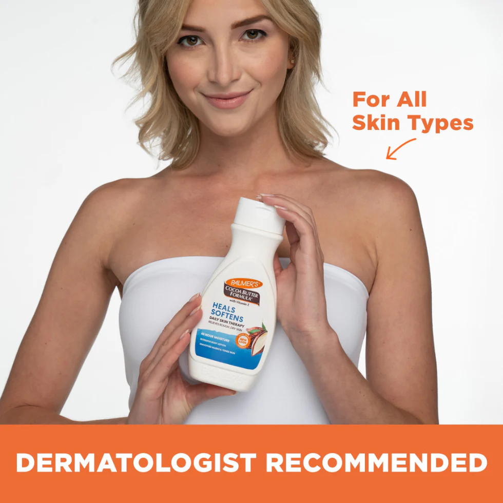 Palmers Cocoa Butter Body Lotion 50ml | Daily Skin Therapy Softens Skin - Image 3