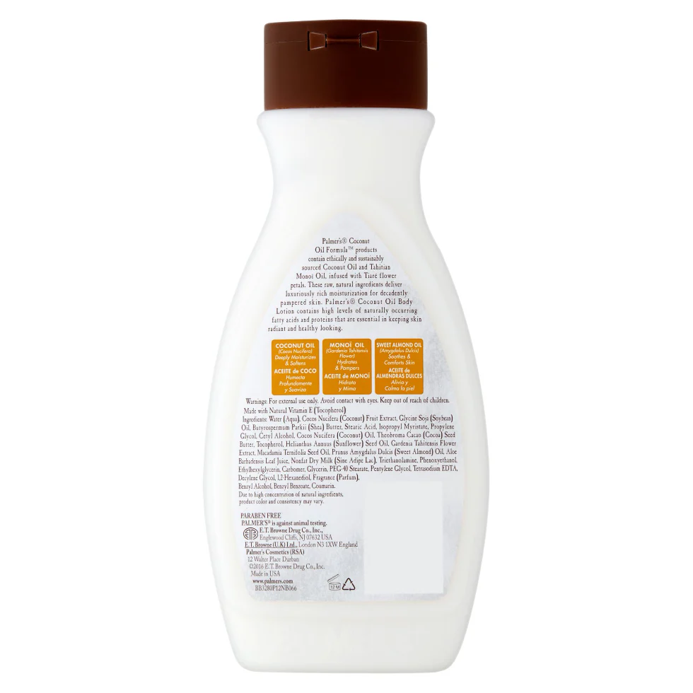 Palmers Coconut Oil Body Lotion 350ml | 24H Moisture Soft Smooth Skin - Image 2