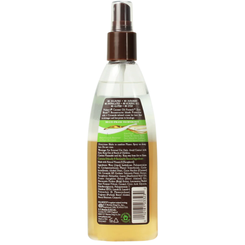 Palmer’s Coconut Oil Zero Break Reconstructor 250ml | Hair Strength Repair Treatment - Image 3