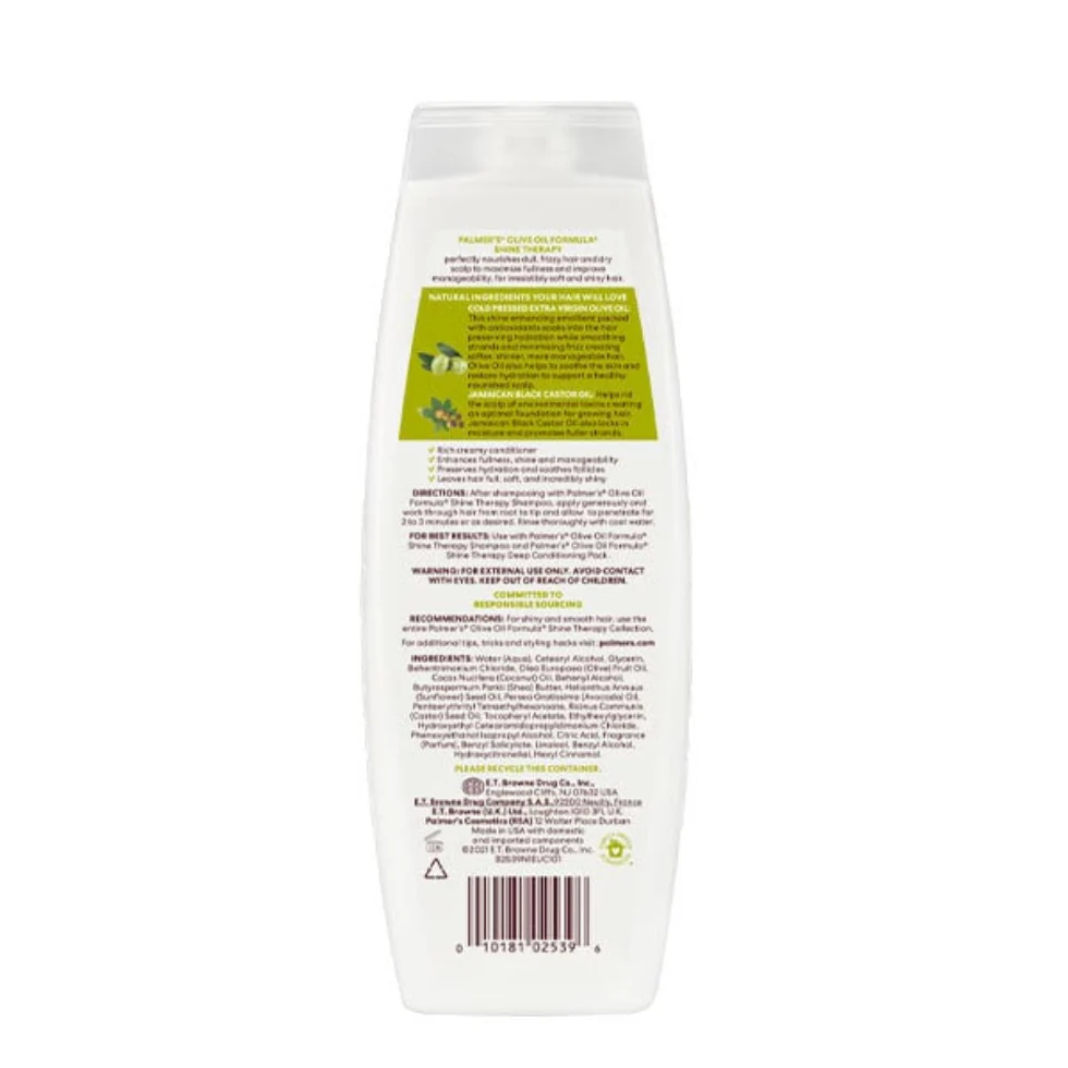 Palmers Olive Oil Conditioner 400ml | Shine Therapy Smooth & Hydrated Hair - Image 3