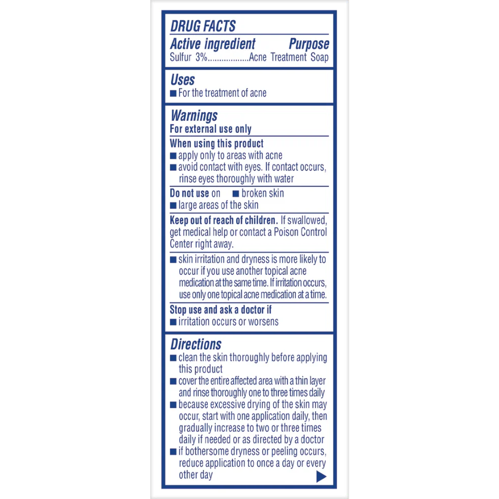 Palmers Skin Success Complexion Bar 100g | Acne Clearing Medicated Soap - Image 3