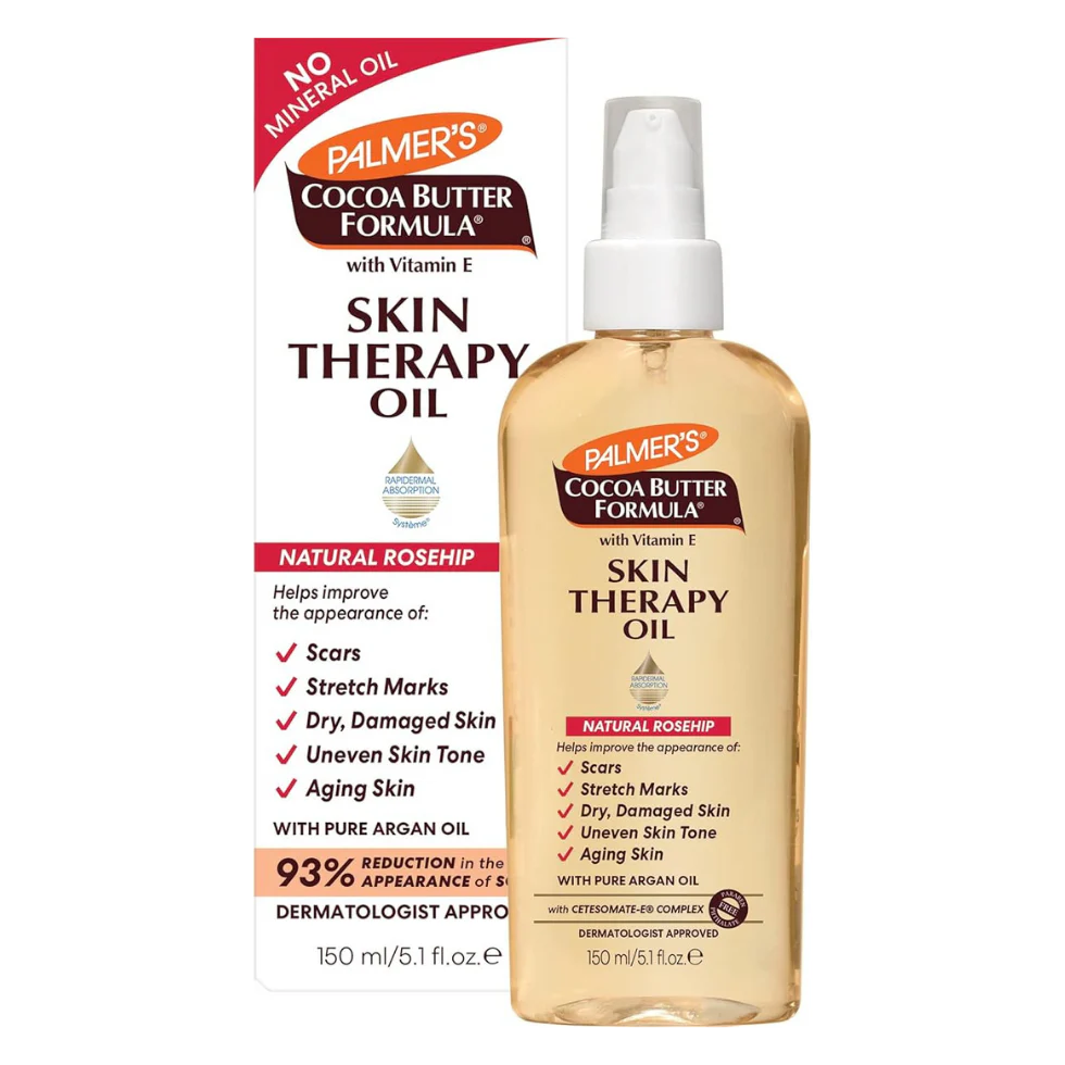 Palmers Skin Therapy Oil Rosehip 150ml | Scar & Stretch Mark Care Oil