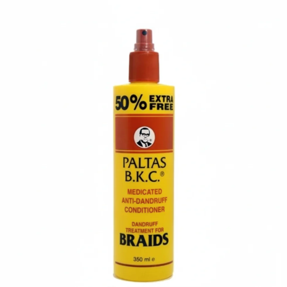 PALTAS BKC Medicated Anti-Dandruff Conditioner 350ml | Scalp Care & Braids
