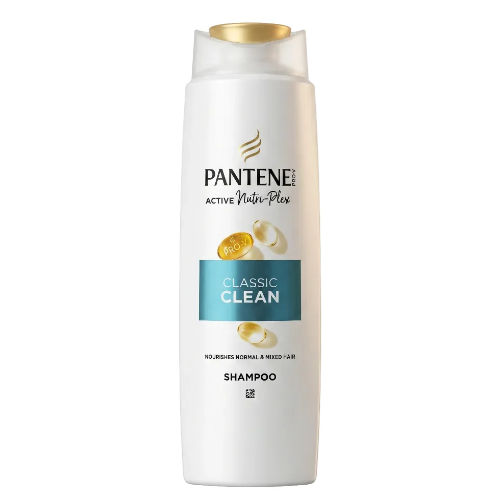 Pantene Classic Clean Shampoo 325ml | Daily Cleansing Fresh & Healthy Hair Care