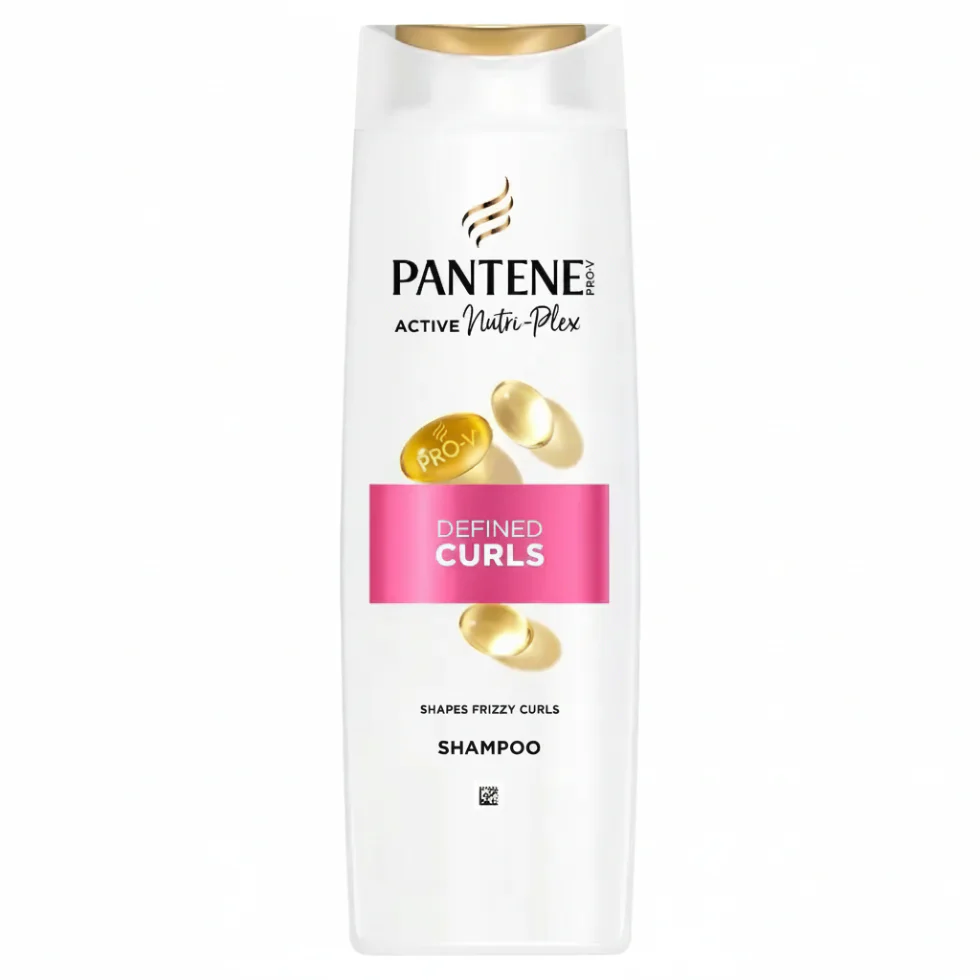 Pantene Defined Curls Pro-V Shampoo 325ml | Curl Enhancing Frizz Control Care