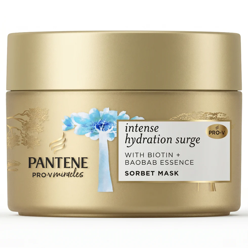 Pantene Intense Hydration Sorbet Mask 160ml | Deep Moisture Hair Repair Care