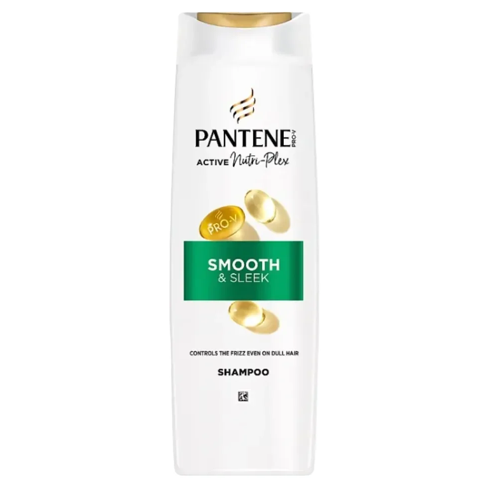 Pantene Smooth & Sleek Shampoo 325ml | Frizz Control Silky Shine Pro-V Care