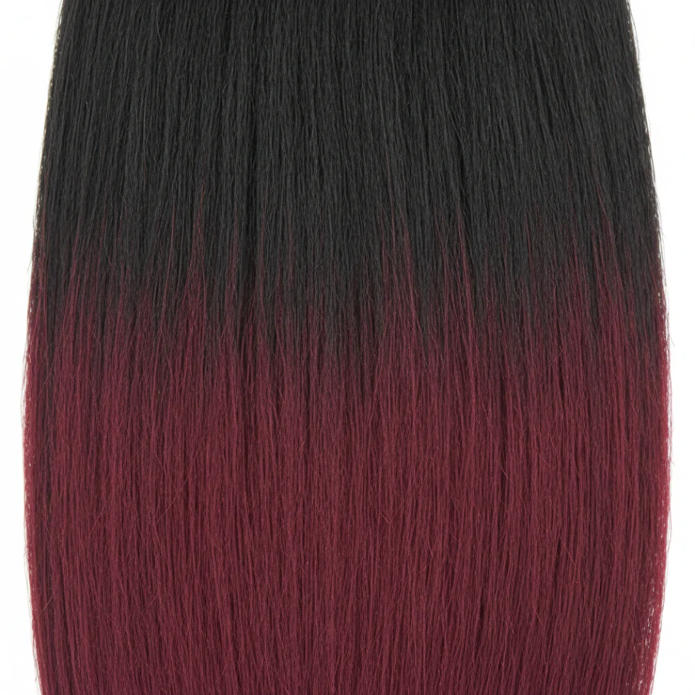 Premium Now 100% Human Hair New Yaki Platinum Weave | Natural Extension - Image 18