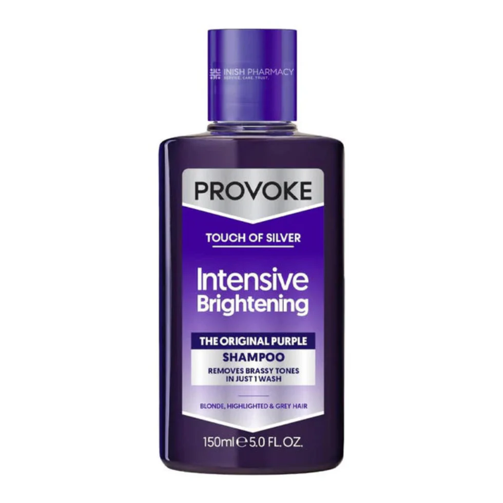 Provoke Touch of Silver Brightening Shampoo 150ml | Anti-Brass Toning Care