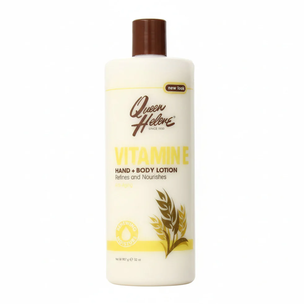 Queen Helene Vitamin E Lotion 907g | Deep Hydration Hand & Body Moisturizer