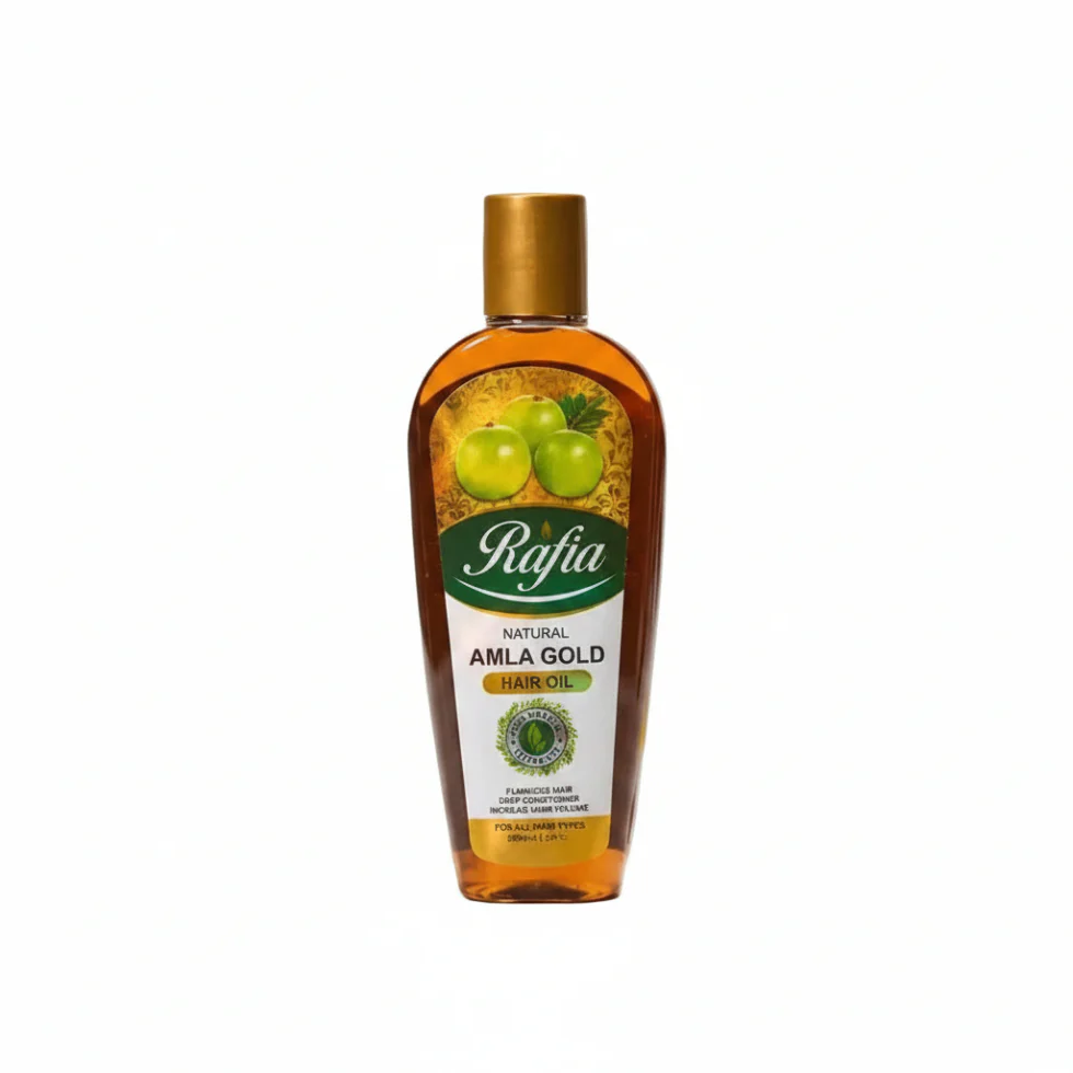 Rafia Amla Gold Hair Oil 200ml | Strengthen & Anti Hair Fall Care