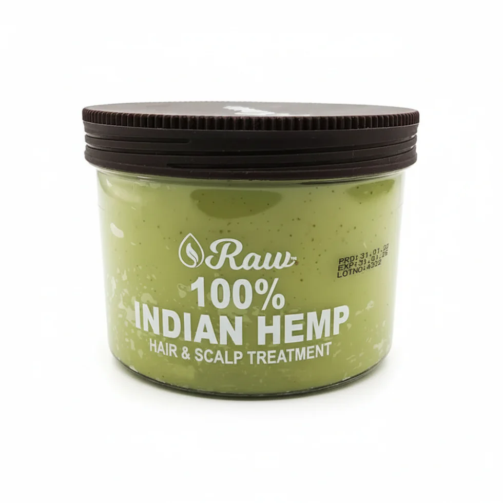 Raw Indian Hemp Hair & Scalp Treatment 497g | Deep Nourishing Hair Care