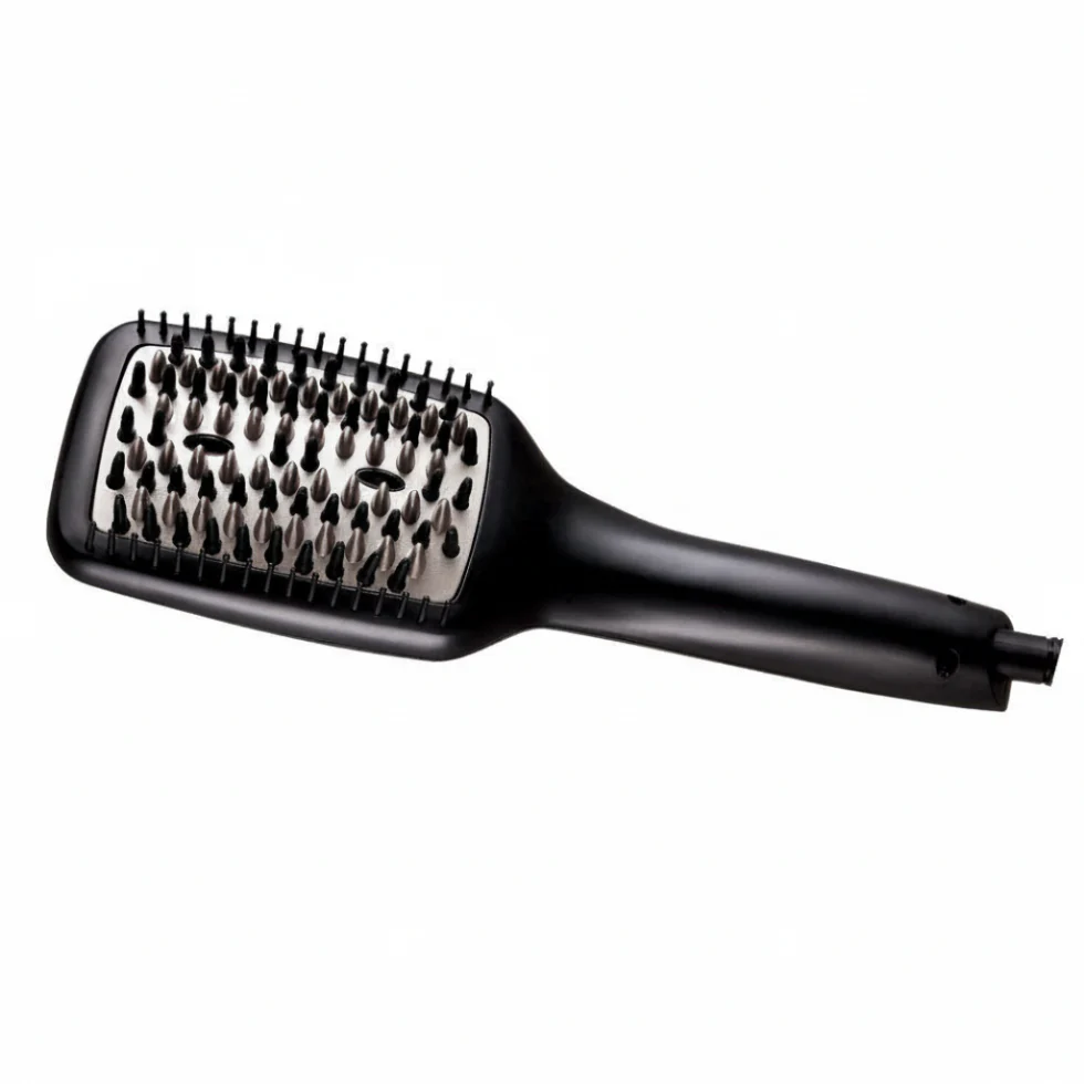 Red by Kiss Ceramic Ionic Heat Brush | Anti-Frizz Straightening Hair Tool