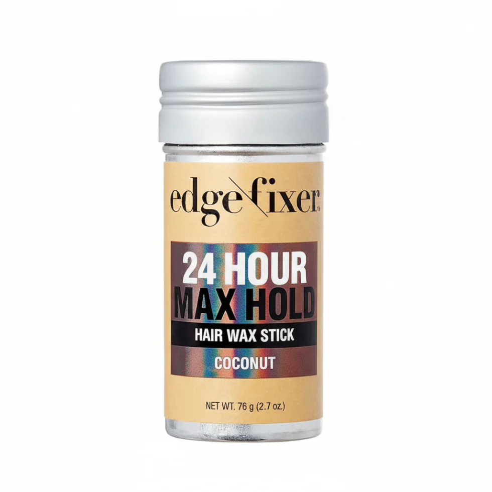 Red by Kiss Edge Fixer 24HR Max Hold Wax Stick Coconut 2.7oz | Strong Edge Control