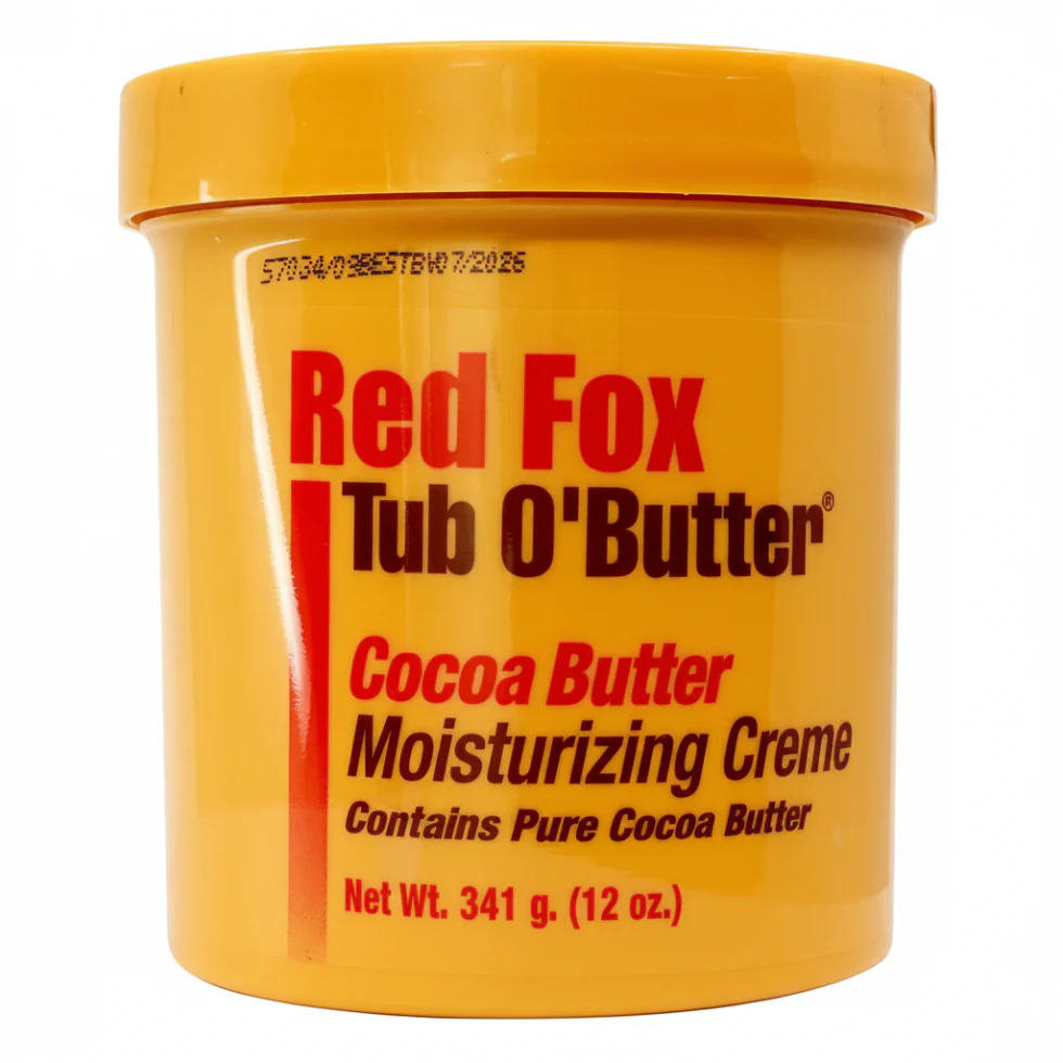 Red Fox Tub Butter Cocoa Butter Moisturizing Cream 341g | Deep Moisture Care