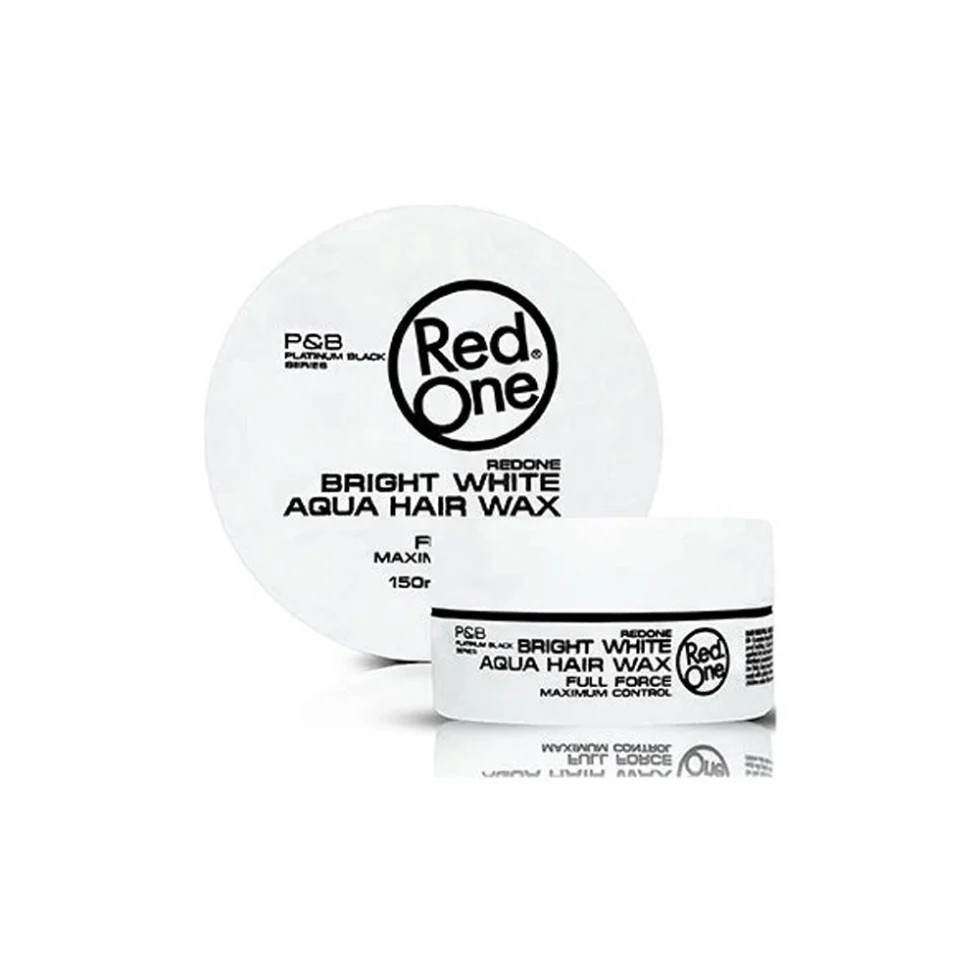 Red One Bright White Aqua Hair Wax 150ml |Full Force Maximum Control - Image 7