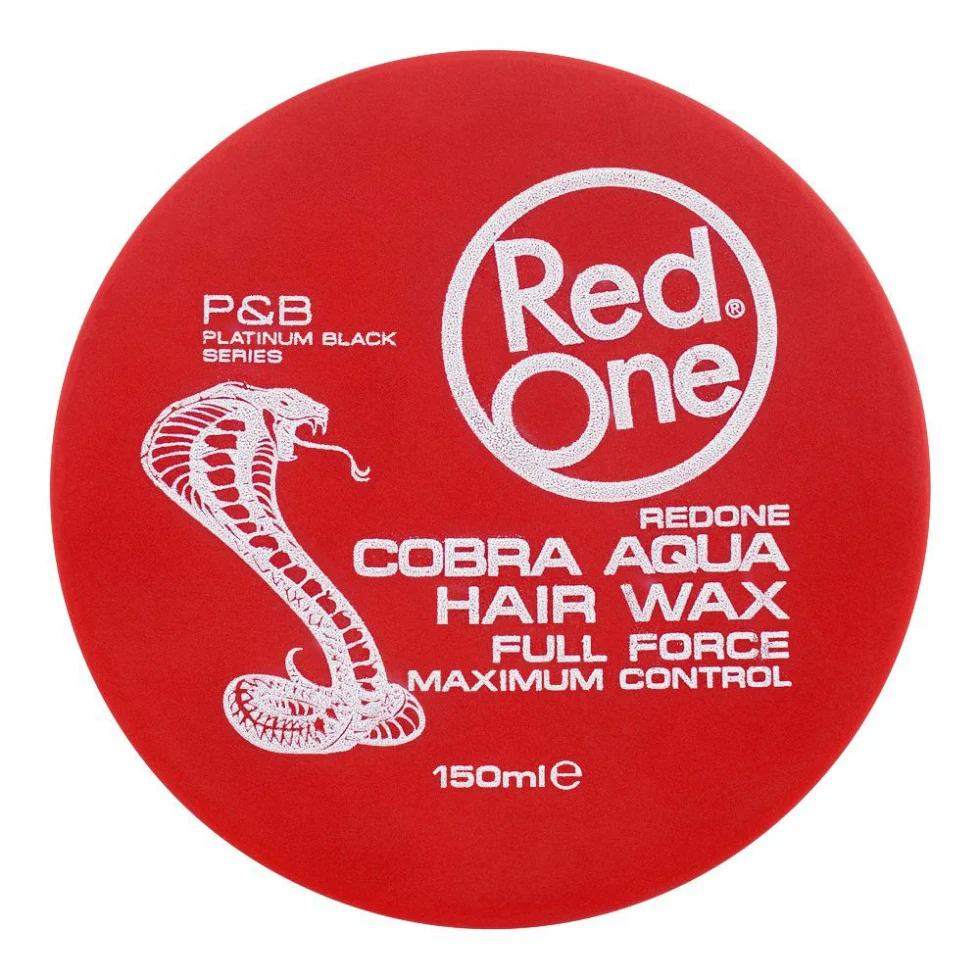 Red One Cobra Aqua Hair Wax 150ml | Full Force Maximum Control - Image 2
