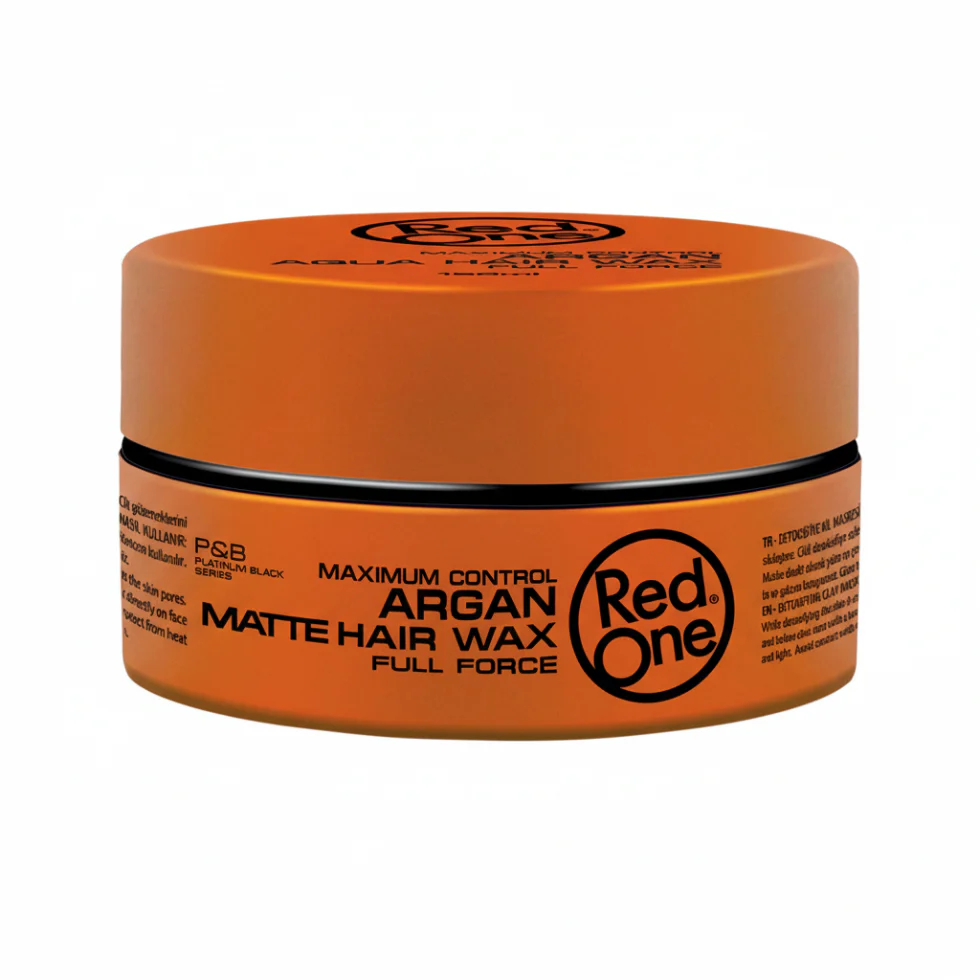 Red One Argan Matte Hair Wax 150ml | Full Force Maximum Control