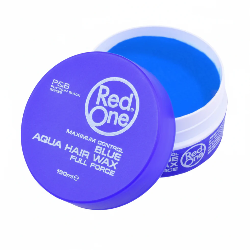 Red One Blue Aqua Hair Wax 150ml | Full Force Maximum Control