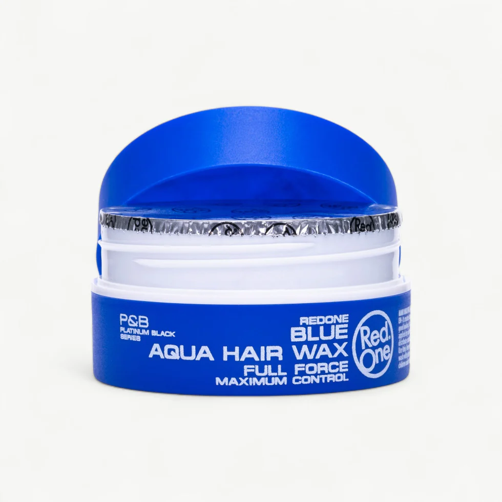 Red One Blue Aqua Hair Wax 150ml | Full Force Maximum Control - Image 2