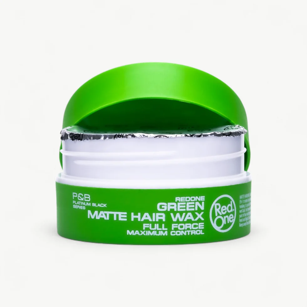 Red One Green Matte Hair Wax 150ml |Full Force Maximum Control - Image 2