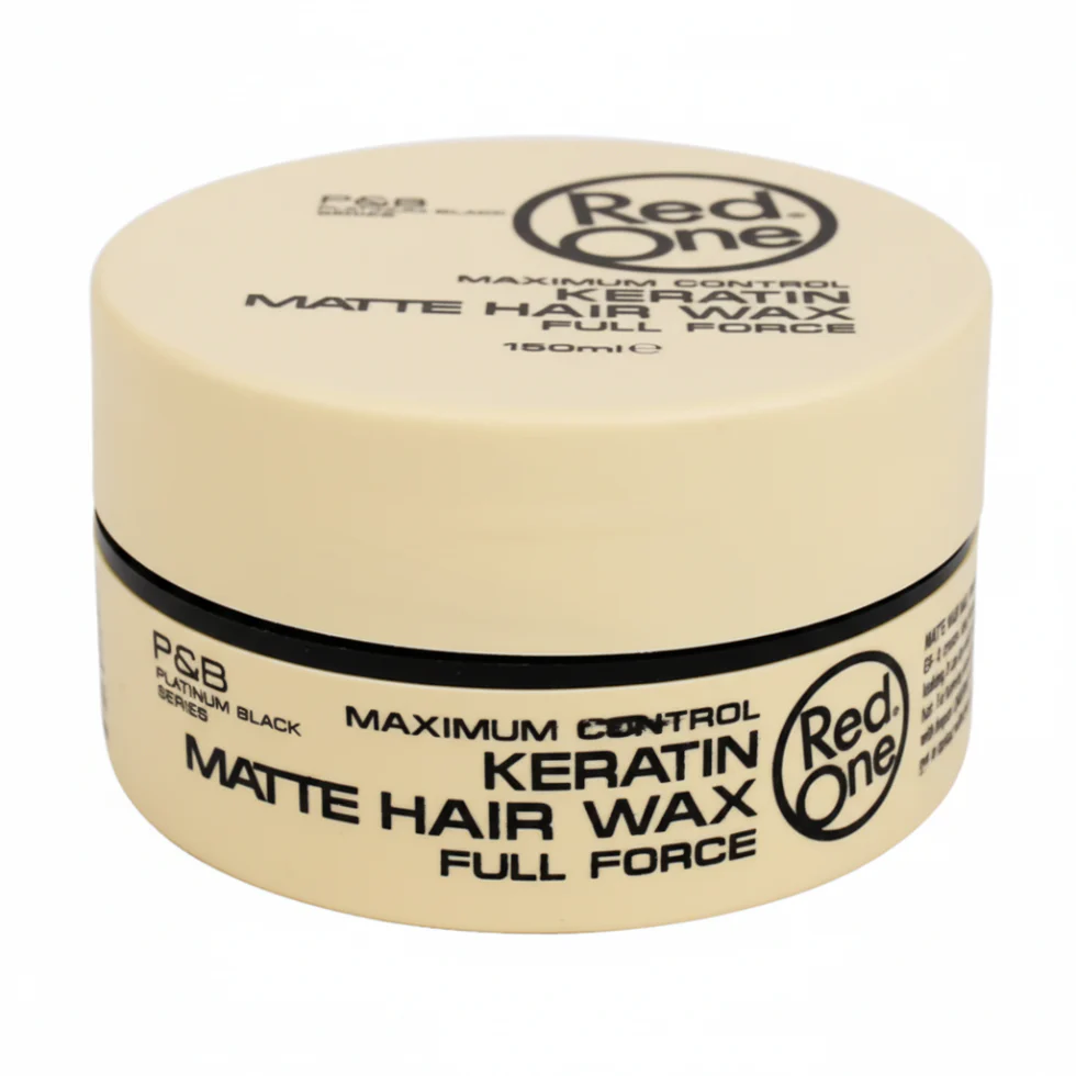 Red One Maximum Control Keratin Matte Hair Wax 150ml | Full Force