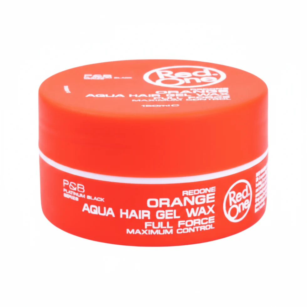 Red One Orange Aqua Hair Gel Wax 150ml | Full Force Maximum Control