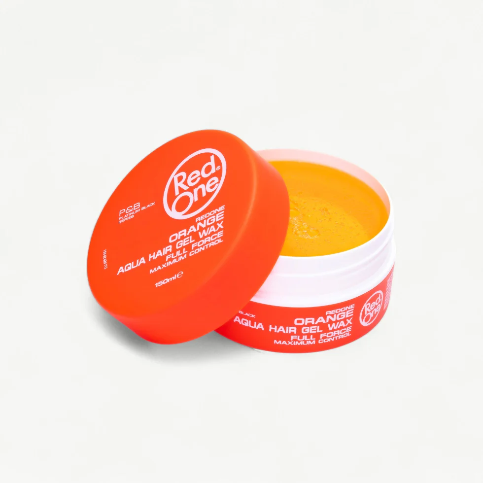 Red One Orange Aqua Hair Gel Wax 150ml | Full Force Maximum Control - Image 3