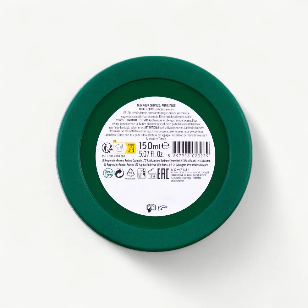 Red One Olive Aqua Hair Wax 150ml | Full Force Maximum Control - Image 4