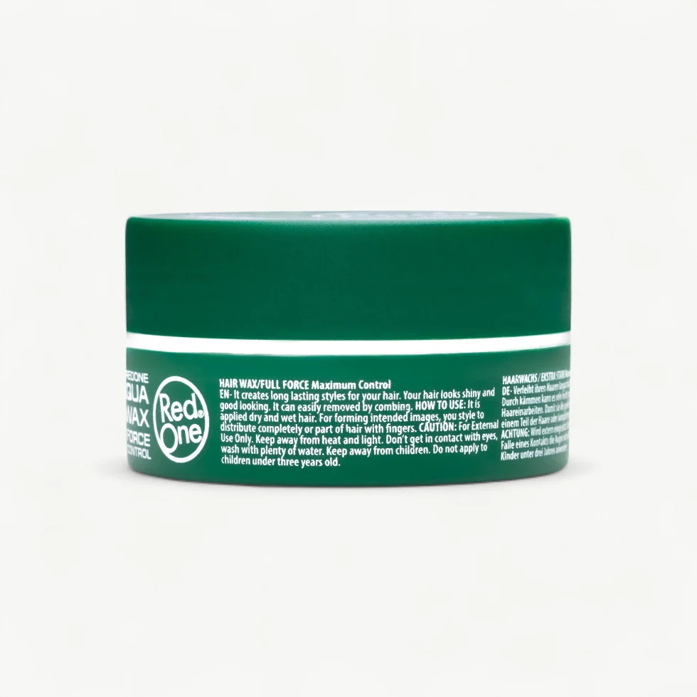 Red One Olive Aqua Hair Wax 150ml | Full Force Maximum Control - Image 6