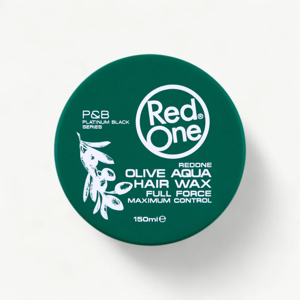 Red One Olive Aqua Hair Wax 150ml | Full Force Maximum Control - Image 9