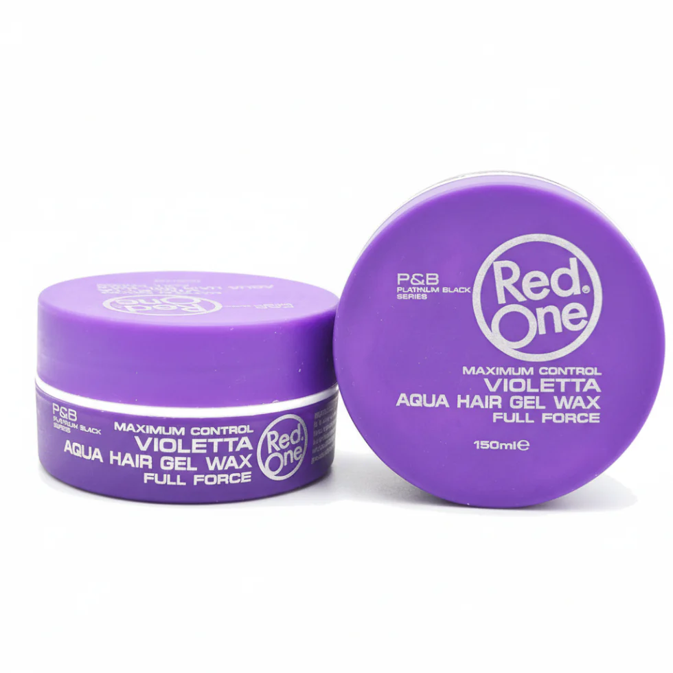 Red One Violetta Aqua Hair Gel Wax 150ml |Full Force Maximum Control