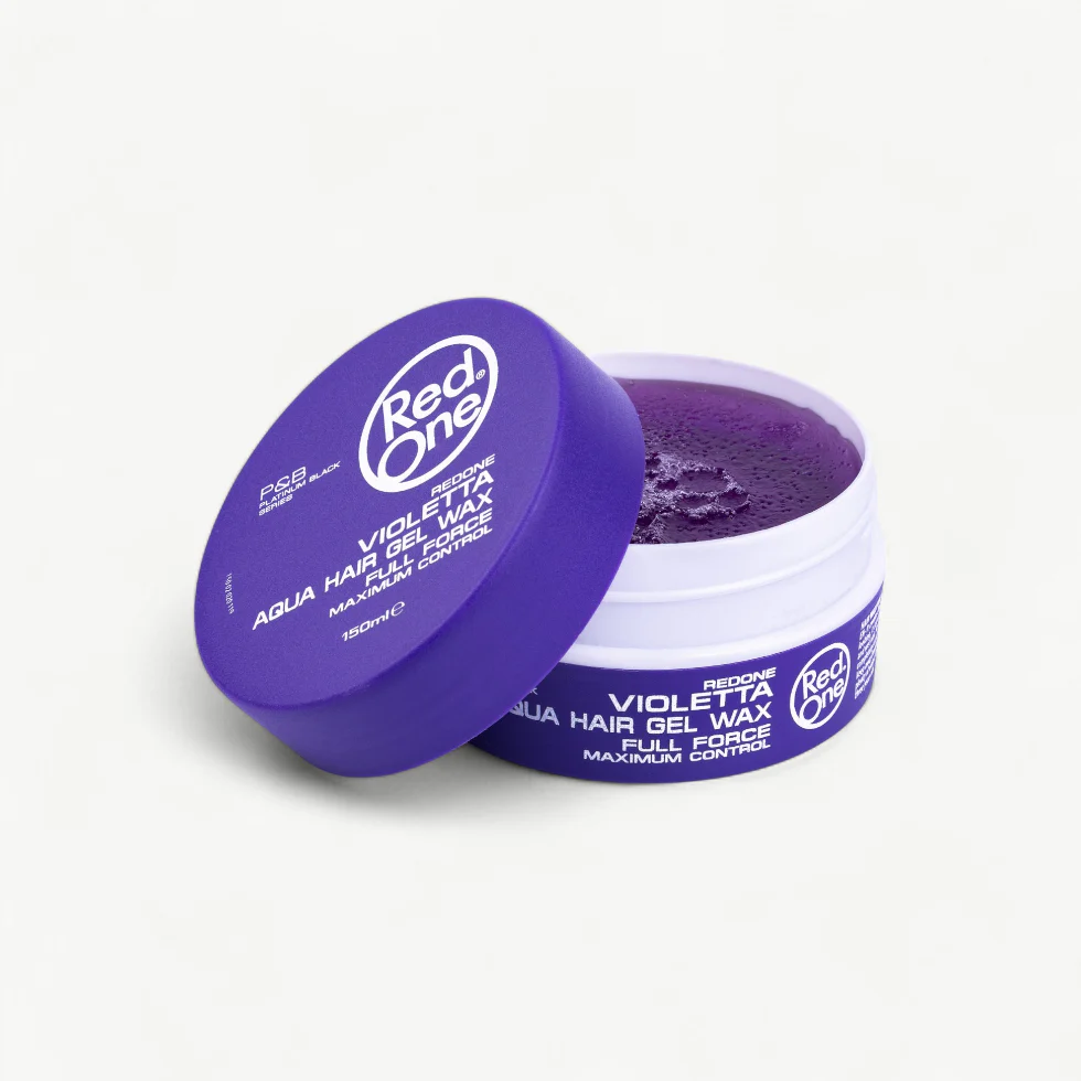 Red One Violetta Aqua Hair Gel Wax 150ml |Full Force Maximum Control - Image 3