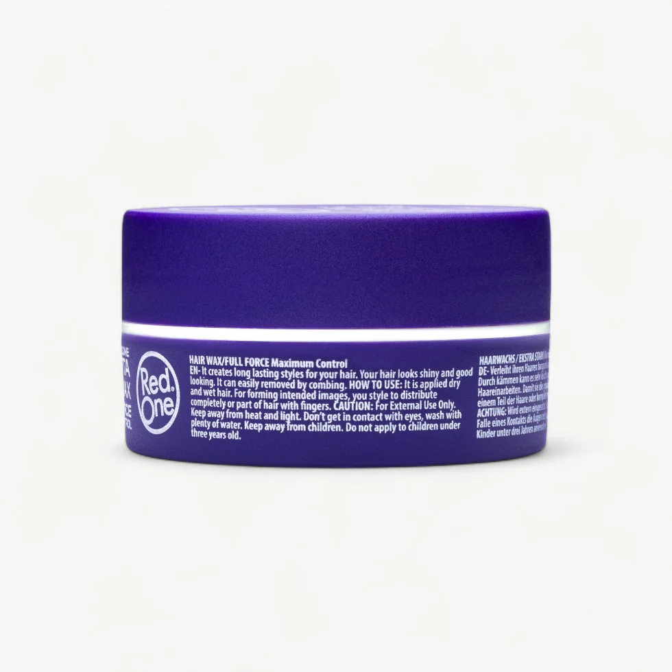 Red One Violetta Aqua Hair Gel Wax 150ml |Full Force Maximum Control - Image 5