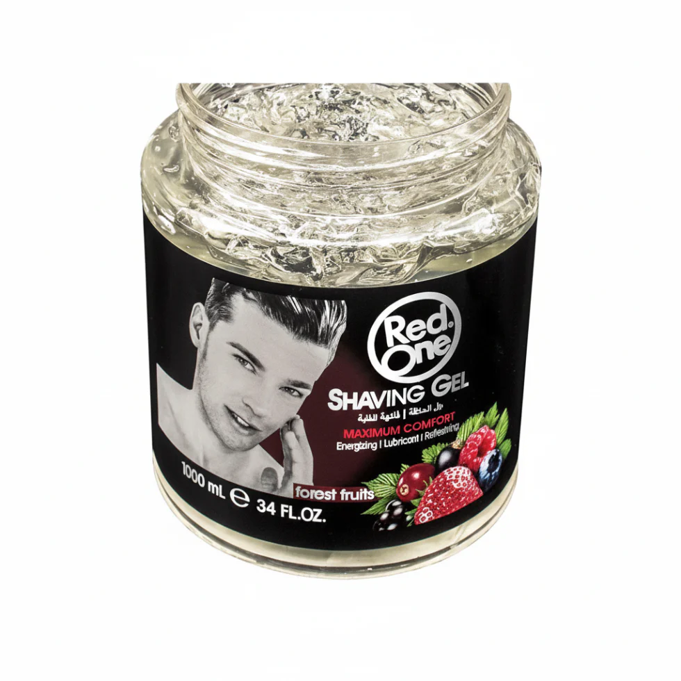 RedOne Shaving Gel Forest Fruits 1000ml | Smooth, Refreshing & Irritation-Free Shave - Image 2