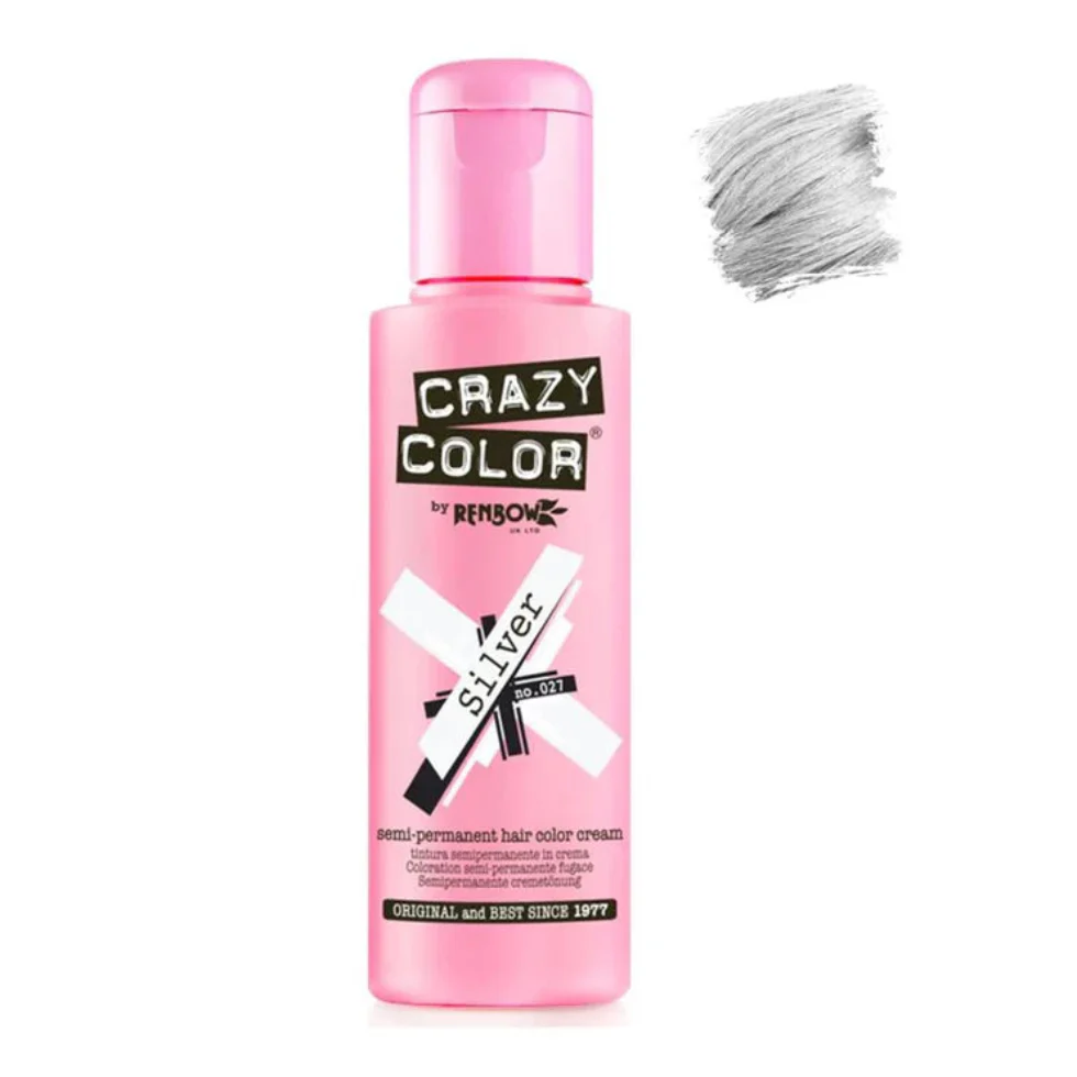 Crazy Color Semi-Permanent Hair Colour 100ml | Wash-Out Hair Dye
