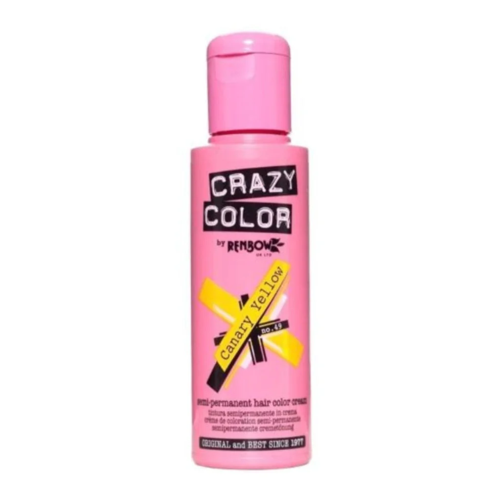 Crazy Color Semi-Permanent Hair Colour 100ml | Wash-Out Hair Dye - Image 12