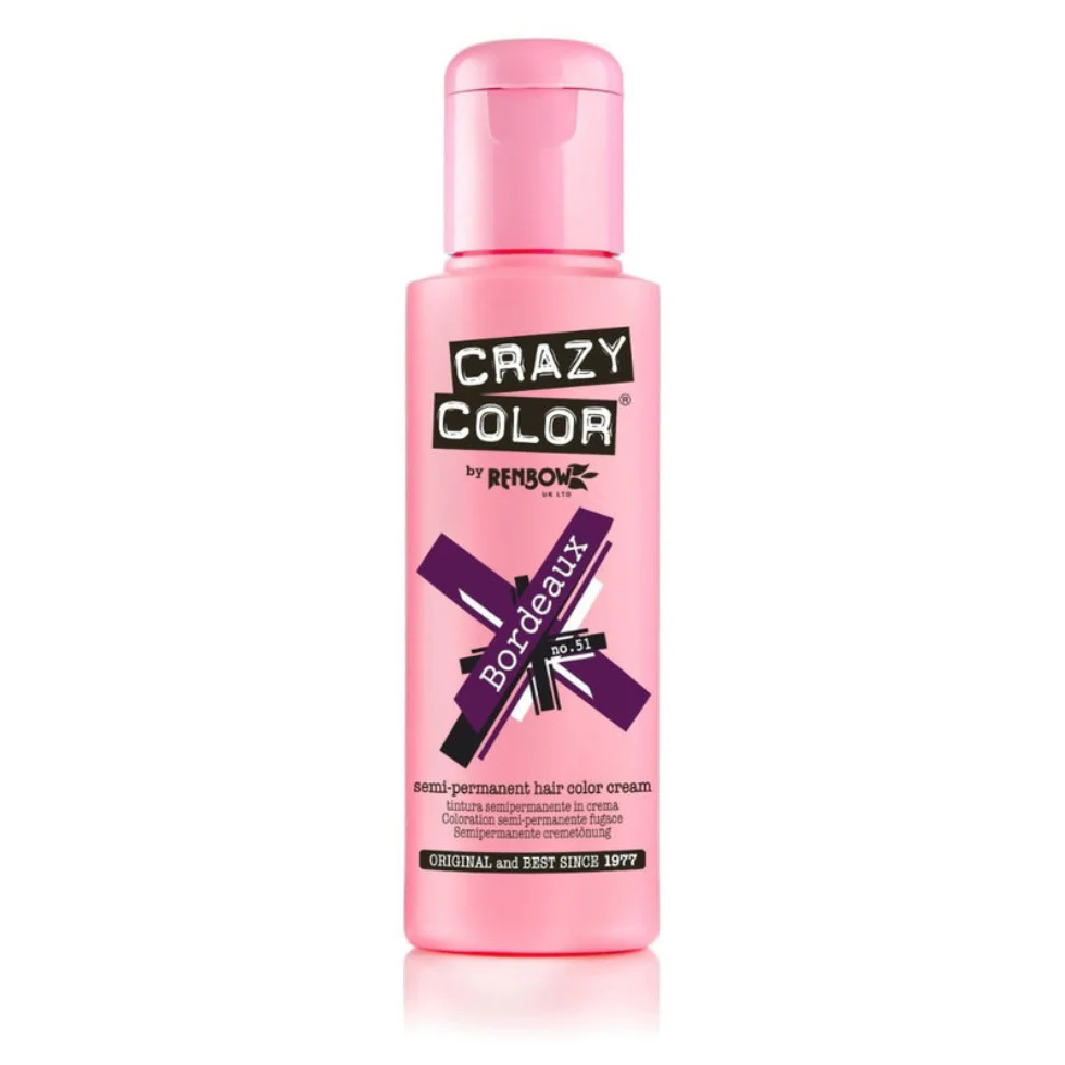 Crazy Color Semi-Permanent Hair Colour 100ml | Wash-Out Hair Dye - Image 14