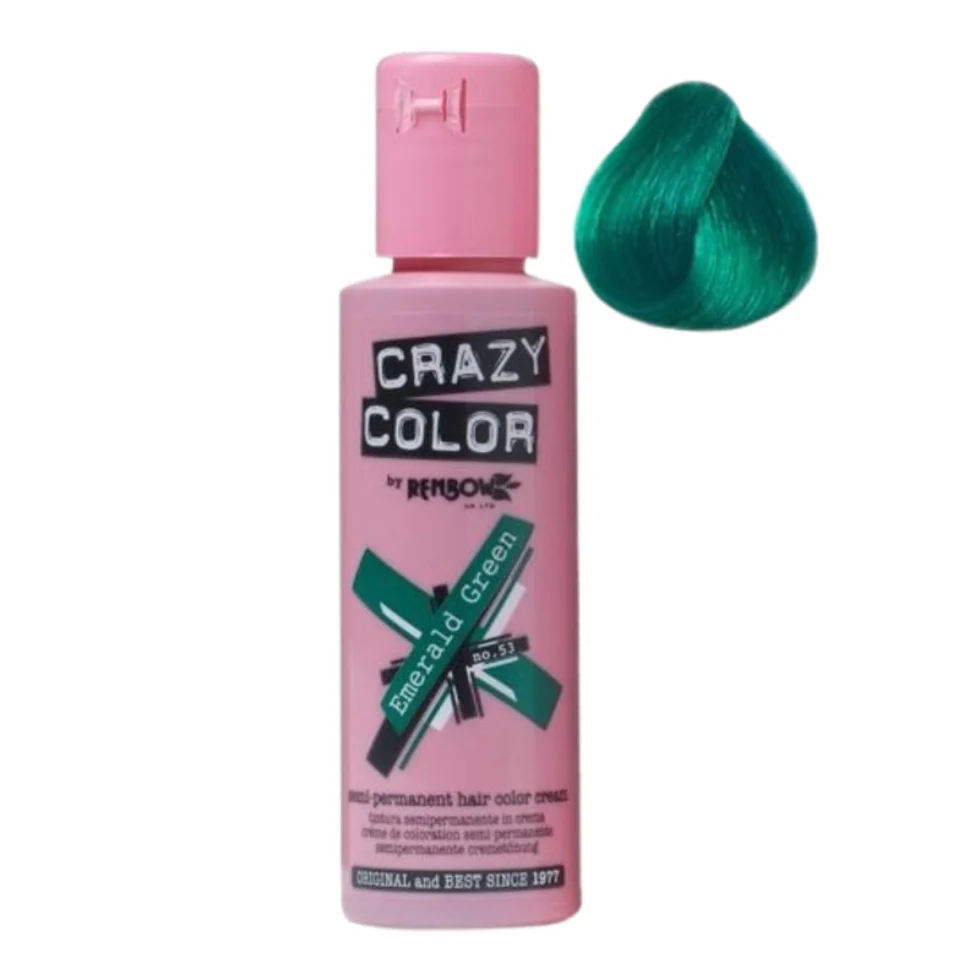 Crazy Color Semi-Permanent Hair Colour 100ml | Wash-Out Hair Dye - Image 15