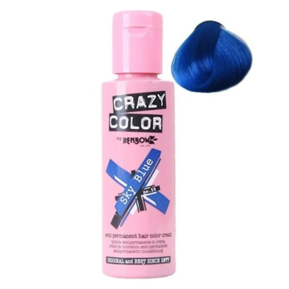 Crazy Color Semi-Permanent Hair Colour 100ml | Wash-Out Hair Dye - Image 20