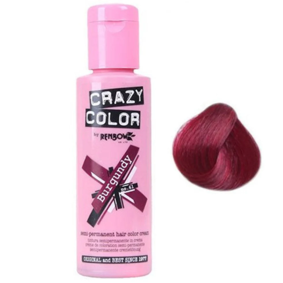 Crazy Color Semi-Permanent Hair Colour 100ml | Wash-Out Hair Dye - Image 22