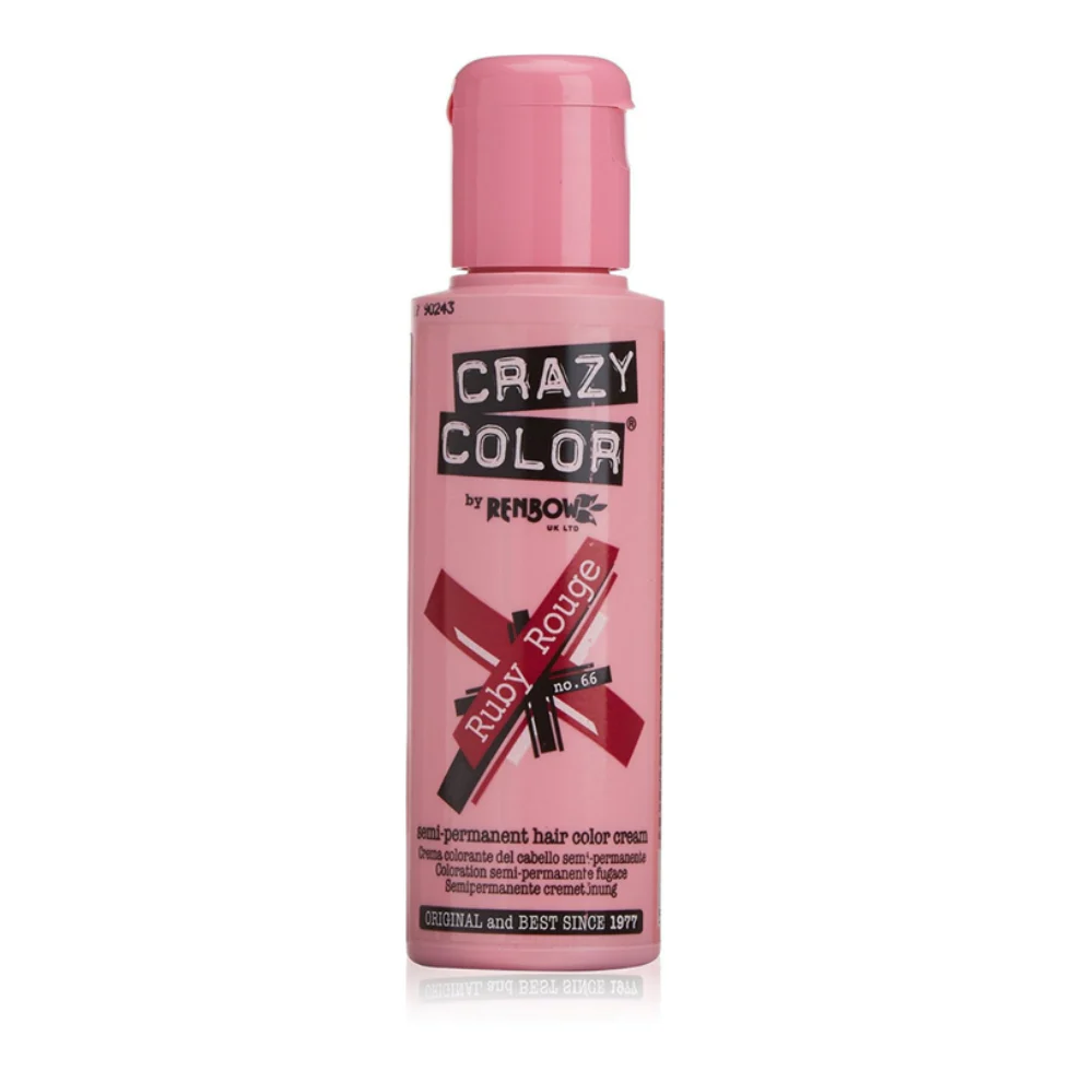 Crazy Color Semi-Permanent Hair Colour 100ml | Wash-Out Hair Dye - Image 27