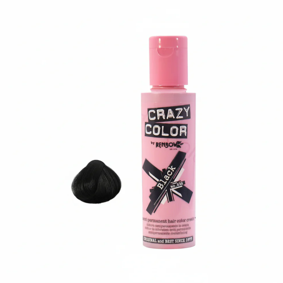 Crazy Color Semi-Permanent Hair Colour 100ml | Wash-Out Hair Dye - Image 3