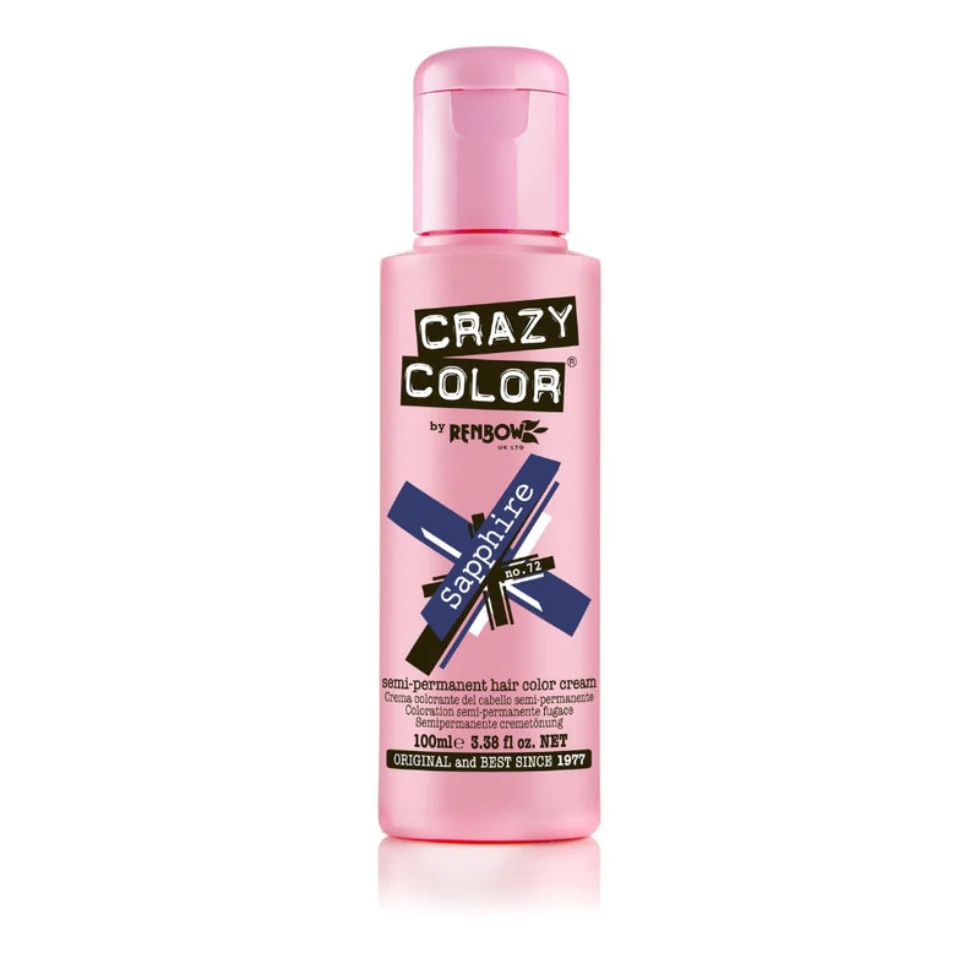Crazy Color Semi-Permanent Hair Colour 100ml | Wash-Out Hair Dye - Image 33