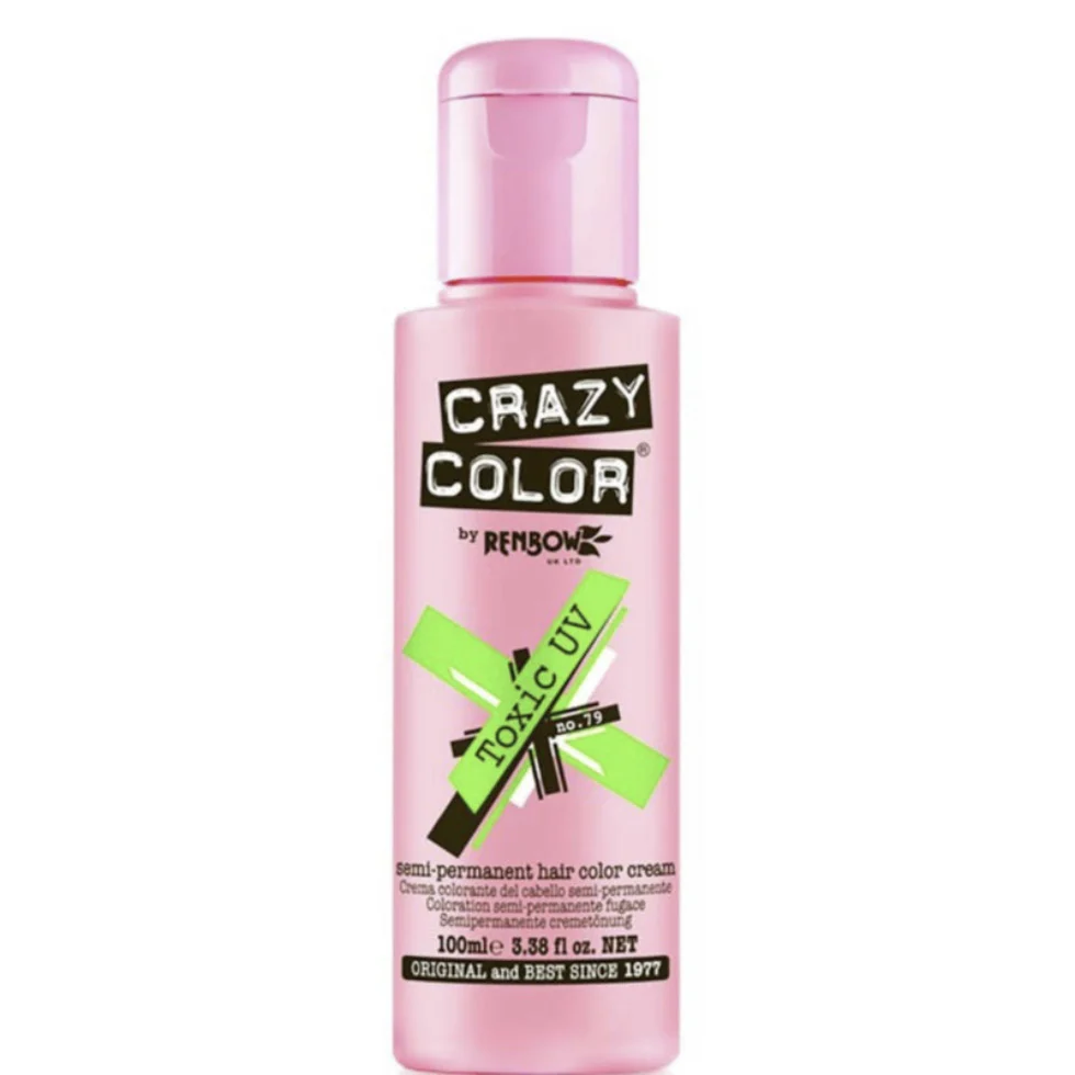 Crazy Color Semi-Permanent Hair Colour 100ml | Wash-Out Hair Dye - Image 40