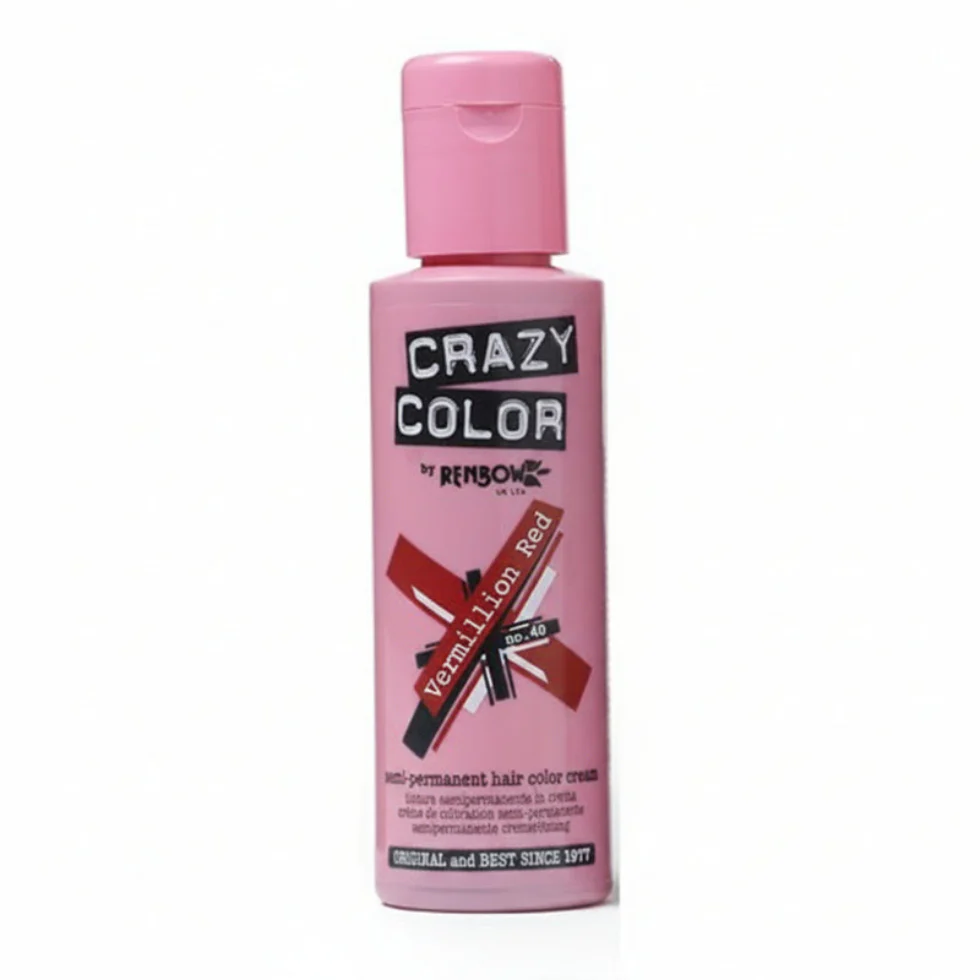 Crazy Color Semi-Permanent Hair Colour 100ml | Wash-Out Hair Dye - Image 5