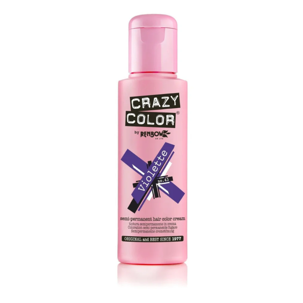 Crazy Color Semi-Permanent Hair Colour 100ml | Wash-Out Hair Dye - Image 8