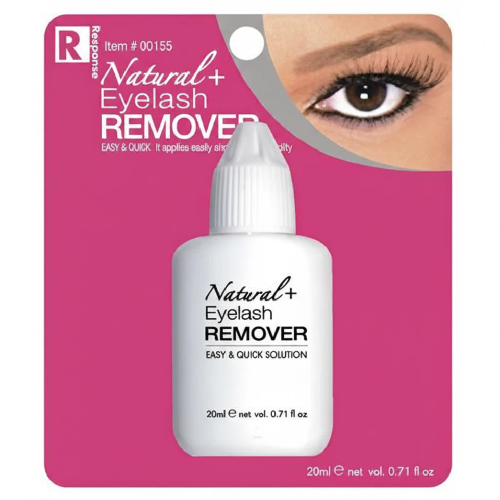 Response Natural Eyelash Remover 20ml | Gentle Lash Adhesive Remover Care