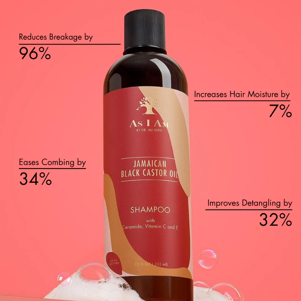As I Am JBCO Shampoo 355ml | Strengthen & Hydrate Hair Care - Image 5